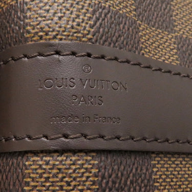 ルイヴィトン LOUIS VUITTON キーポル バンドリエール 55 N41414 ダミエエベヌ ダミエキャンバス ボストンバッグ ゴールド金具 茶 鍵・パドロック欠品