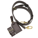 ルイヴィトン LOUIS VUITTON キーポル バンドリエール 55 N41414 ダミエエベヌ ダミエキャンバス ボストンバッグ ゴールド金具 茶 鍵・パドロック欠品