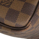 ルイヴィトン LOUIS VUITTON キーポル バンドリエール 55 N41414 ダミエエベヌ ダミエキャンバス ボストンバッグ ゴールド金具 茶 鍵・パドロック欠品