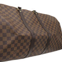 ルイヴィトン LOUIS VUITTON キーポル バンドリエール 55 N41414 ダミエエベヌ ダミエキャンバス ボストンバッグ ゴールド金具 茶 鍵・パドロック欠品