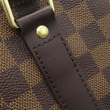 ルイヴィトン LOUIS VUITTON キーポル バンドリエール 55 N41414 ダミエエベヌ ダミエキャンバス ボストンバッグ ゴールド金具 茶 鍵・パドロック欠品