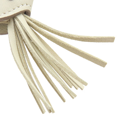 エルメス HERMES ロデオ ロべオロックPM クレ アニューミロ バッグチャーム シルバー金具 新品 未使用 オフホワイト