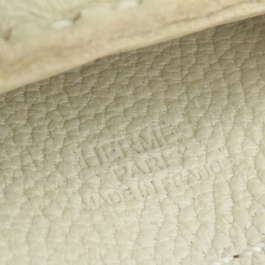 エルメス HERMES ロデオ ロべオロックPM クレ アニューミロ バッグチャーム シルバー金具 新品 未使用 オフホワイト