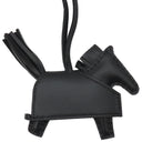 エルメス HERMES ロデオ ロべオロックPM ブラック アニューミロ バッグチャーム シルバー金具 黒