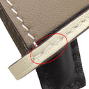 エルメス HERMES ロデオ ロべオ クールPM ブラック×クレ×エトゥープ アニューミロ バッグチャーム 黒 オフホワイト グレージュ