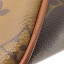 ルイヴィトン LOUIS VUITTON ホーボー ドーフィーヌMM M45195 モノグラムリバース モノグラムキャンバス 2WAYバッグ ゴールド金具 茶 3WAY