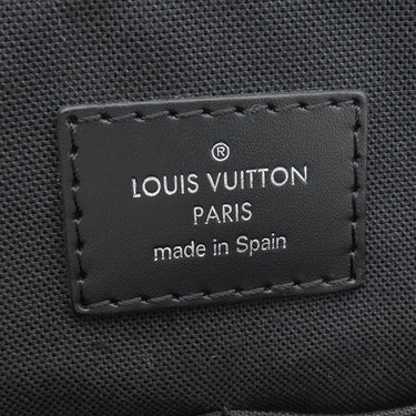 ルイヴィトン LOUIS VUITTON ディストリクト MM N41272 ダミエグラフィット ダミエグラフィットキャンバス ショルダーバッグ シルバー金具 グレー 黒 メッセンジャーバッグ