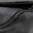 ルイヴィトン LOUIS VUITTON ディストリクト MM N41272 ダミエグラフィット ダミエグラフィットキャンバス ショルダーバッグ シルバー金具 グレー 黒 メッセンジャーバッグ