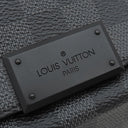 ルイヴィトン LOUIS VUITTON ディストリクト MM N41272 ダミエグラフィット ダミエグラフィットキャンバス ショルダーバッグ シルバー金具 グレー 黒 メッセンジャーバッグ