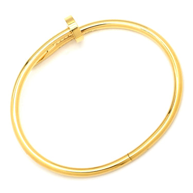 カルティエ Cartier ジュストアンクル クラシックモデル B6048218 イエローゴールド K18YG #18 ブレスレット イエローゴールド Au750 JUSTE UN CLOU