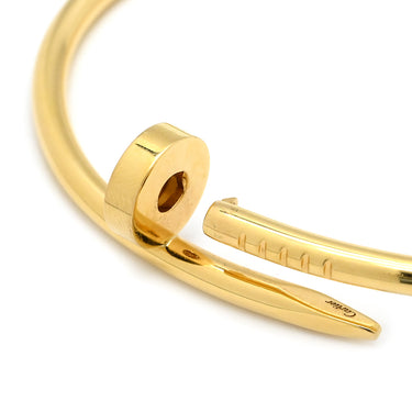 カルティエ Cartier ジュストアンクル クラシックモデル B6048218 イエローゴールド K18YG #18 ブレスレット イエローゴールド Au750 JUSTE UN CLOU