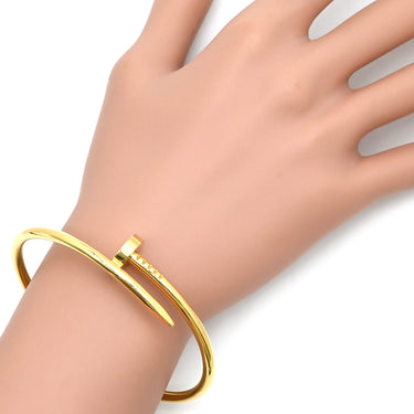 カルティエ Cartier ジュストアンクル クラシックモデル B6048218 イエローゴールド K18YG #18 ブレスレット イエローゴールド Au750 JUSTE UN CLOU