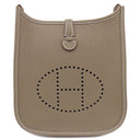 エルメス HERMES エヴリンTPM アマゾン エトゥープ×ブルーインディゴ トリヨンクレマンス ショルダーバッグ ゴールド金具 新品 未使用 グレージュ