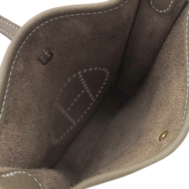 エルメス HERMES エヴリンTPM アマゾン エトゥープ×ブルーインディゴ トリヨンクレマンス ショルダーバッグ ゴールド金具 新品 未使用 グレージュ