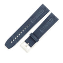 ブライトリング BREITLING 純正 ダイバープロ ラバーバンド ブルー ラバー ステンレススチール 腕時計パーツ 新品同様 替え ベルト ストラップ 22mm 純正SS製尾錠付き ブルー 青