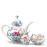 マイセン MEISSEN 真夏の夜の夢 ティーセット ホワイト×ブルー×マルチカラー 陶磁器 食器 白 青 ミッドサマー ナイトドリーム