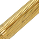 カルティエ Cartier パシャ ドゥ カルティエ 1989 ゴールド GP ボールペン ブルーカボション トリニティライン F字 青インク 筆記確認済み