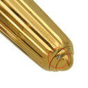 カルティエ Cartier パシャ ドゥ カルティエ 1989 ゴールド GP ボールペン ブルーカボション トリニティライン F字 青インク 筆記確認済み