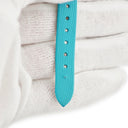 腕時計 ヴァンクリーフアーペル Van Cleef & Arpels ヴィンテージ アルハンブラ 336574 クオーツ レディース メーカーOH済 K18WG無垢 ターコイズ