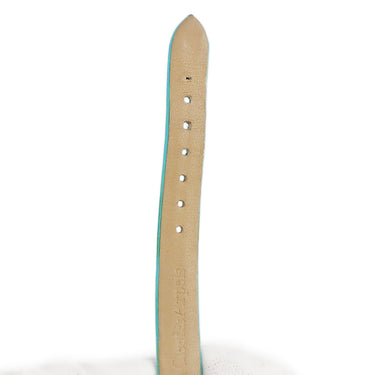 腕時計 ヴァンクリーフアーペル Van Cleef & Arpels ヴィンテージ アルハンブラ 336574 クオーツ レディース メーカーOH済 K18WG無垢 ターコイズ