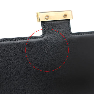 エルメス HERMES コンスタンスミニ 3 ミロワール ブラック ヴォーエプソン ショルダーバッグ ローズゴールド金具 黒