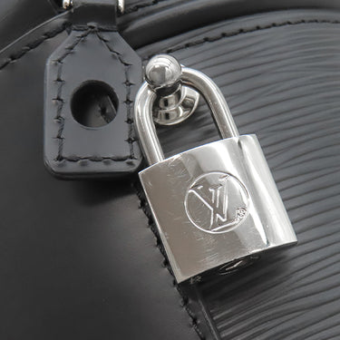 ルイヴィトン LOUIS VUITTON カンヌ M48032 ブラック エピレザー ハンドバッグ シルバー金具 黒 バニティバッグ 鍵欠品
