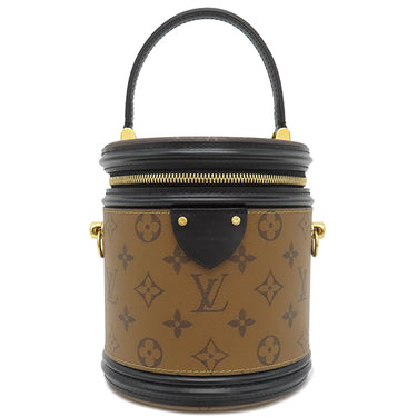 ルイヴィトン LOUIS VUITTON カンヌ M43986 モノグラム モノグラムキャンバス モノグラムリバースキャンバス 2WAYバッグ ゴールド金具 茶 ハンドバッグ ショルダーバッグ