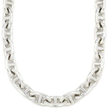 エルメス HERMES シェーヌダンクル MM シルバー シルバー925 ネックレス スターリングシルバー AG925 36コマ 2連ブレスレット