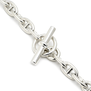 エルメス HERMES シェーヌダンクル MM シルバー シルバー925 ネックレス スターリングシルバー AG925 36コマ 2連ブレスレット