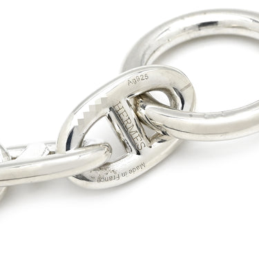エルメス HERMES シェーヌダンクル MM シルバー シルバー925 ネックレス スターリングシルバー AG925 36コマ 2連ブレスレット