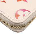 ルイヴィトン LOUIS VUITTON ジッピーウォレット M83505 サンライズ アクワレル モノグラムアンプラント 長財布 ゴールド金具 ラウンドファスナー グラデーション