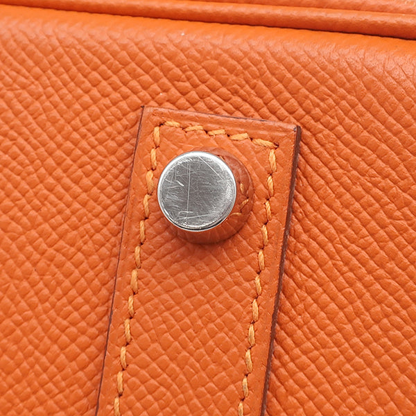 エルメス HERMES バーキン35 オレンジ ヴォーエプソン ハンドバッグ