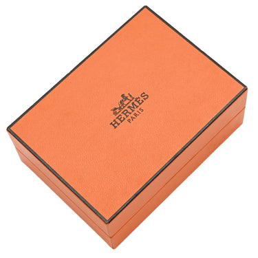 エルメス HERMES イリアード シェーヌダンクル ピンクXシルバー メタル エナメル ピアス ドロップ スイング