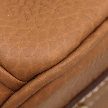 エルメス HERMES バーキン30 ゴールド トゴ ハンドバッグ ゴールド金具 茶