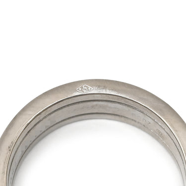 カルティエ Cartier C2リング SM ホワイトゴールド K18WG #50 リング 指輪 Cドゥ 2C Au750 18K 18金 シー・ドゥ 10.5号