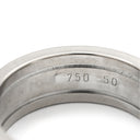 カルティエ Cartier C2リング SM ホワイトゴールド K18WG #50 リング 指輪 Cドゥ 2C Au750 18K 18金 シー・ドゥ 10.5号