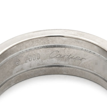 カルティエ Cartier C2リング SM ホワイトゴールド K18WG #50 リング 指輪 Cドゥ 2C Au750 18K 18金 シー・ドゥ 10.5号