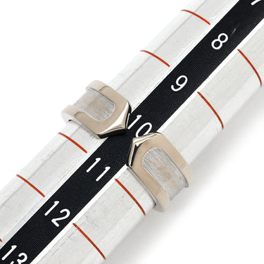 カルティエ Cartier C2リング SM ホワイトゴールド K18WG #50 リング 指輪 Cドゥ 2C Au750 18K 18金 シー・ドゥ 10.5号