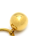 ミキモト MIKIMOTO イエローゴールド K18YG イヤリング Au750 18K 18金 イエローゴールド ボール 丸型 スイング