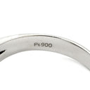 ノンブランド NON BRAND 珊瑚リング プラチナシルバー Pt900 珊瑚 リング 指輪 赤 サンゴ レッド ラウンドシェイプ 12号