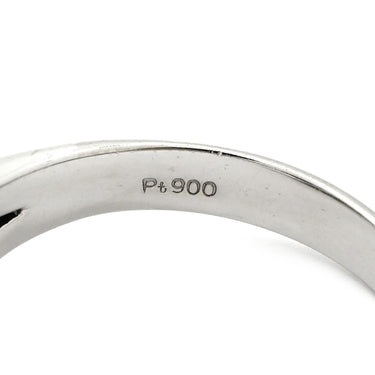 ノンブランド NON BRAND 珊瑚リング プラチナシルバー Pt900 珊瑚 リング 指輪 赤 サンゴ レッド ラウンドシェイプ 12号