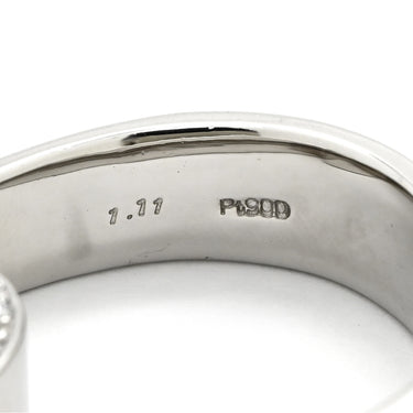 ノンブランド NON BRAND エメラルド ダイヤモンド リング プラチナシルバー Pt900 エメラルド ダイヤモンド リング 指輪 グリーン 緑 スクエア プラチナム 11.5号