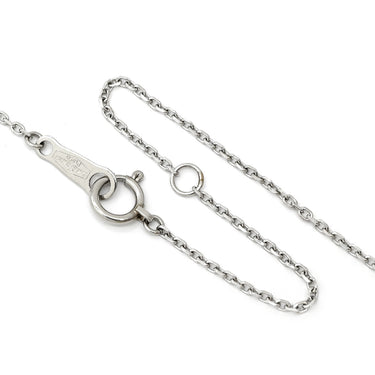 ノンブランド NON BRAND クリソベリル キャッツアイ ペンダント プラチナシルバー Pt900 クリソベリルキャッツアイ ダイヤモンド Pt850(チェーン) ネックレス パヴェダイヤ クリソベリルキャッツアイ プラチナム Pt850