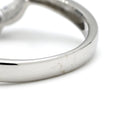 ノンブランド NON BRAND ブルートパーズ ブルーサファイア ダイヤ ホワイトゴールド K18WG ブルートパーズ ブルーサファイア ダイヤモンド リング 指輪 青 オーバル パヴェ フラワーモチーフ フィリグリー 13.5号