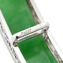 ノンブランド NON BRAND 帯どめ 帯留め 翡翠 ホワイトゴールド Pt900 ヒスイ ダイヤモンド アクセサリー 緑 ひすい グリーン ダイヤ プラチナム