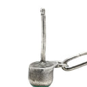 D.Lucio D.Lucio インディアンジュエリー マルチカラー シルバー925 珊瑚（コーラル） ホワイトマザーオブパール ピアス Ag925 SV925 サンゴ シェル 色石 赤 青 黒 白 ズニ族 ドロップ スイング