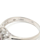 ノンブランド NON BRAND ルビー ダイヤリング プラチナシルバー Pt850 ルビー ダイヤモンド リング 指輪 レッド 赤 11号