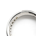 ノンブランド NON BRAND サファイアリング ホワイトゴールド×イエロー×ブルー×ホワイト K18WG サファイア リング 指輪 Au750 18K 18金 イエロー ブルー ホワイト カラーストーン 11号