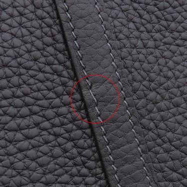 エルメス HERMES ピコタンロックMM キャバン トリヨンクレマンス ハンドバッグ ゴールド金具 濃紺