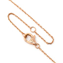 カルティエ Cartier アミュレット ドゥ カルティエ ピンク×ピンクゴールド K18PG ダイヤモンド ピンクオパール ネックレス 1P 1石 1粒 ダイヤ ピンクオパール ローズ